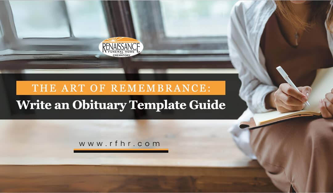 write an obituary template