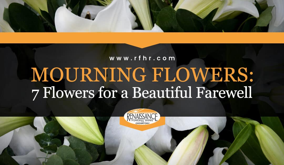 mourning flowers